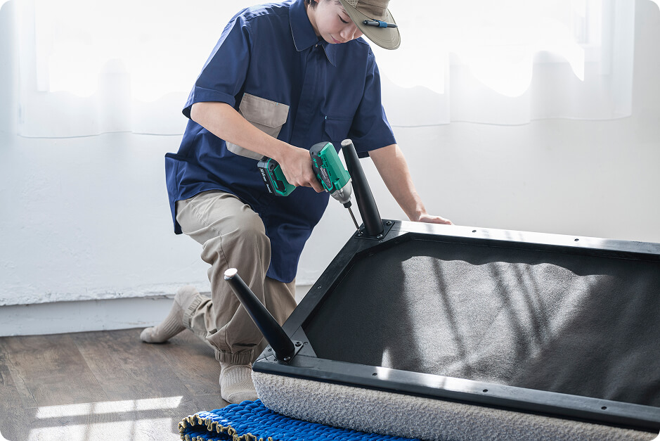 大物家具の解体・組み立てから移動までお任せください